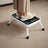 Folding Step Stool - Plastic - White - Non-Slip