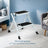 Folding 2-Step Ladder - Metal - Grey