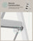 3 Step Ladder - Heavy Duty Steel - Folding and Portable