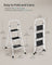 3 Step Ladder - Heavy Duty Steel - Folding and Portable