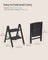 2-Step Ladder - 5.2L - Heavy-Duty Steel - Holds up to 150 kg