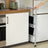 Portable 2 Step Ladder - Steel - White