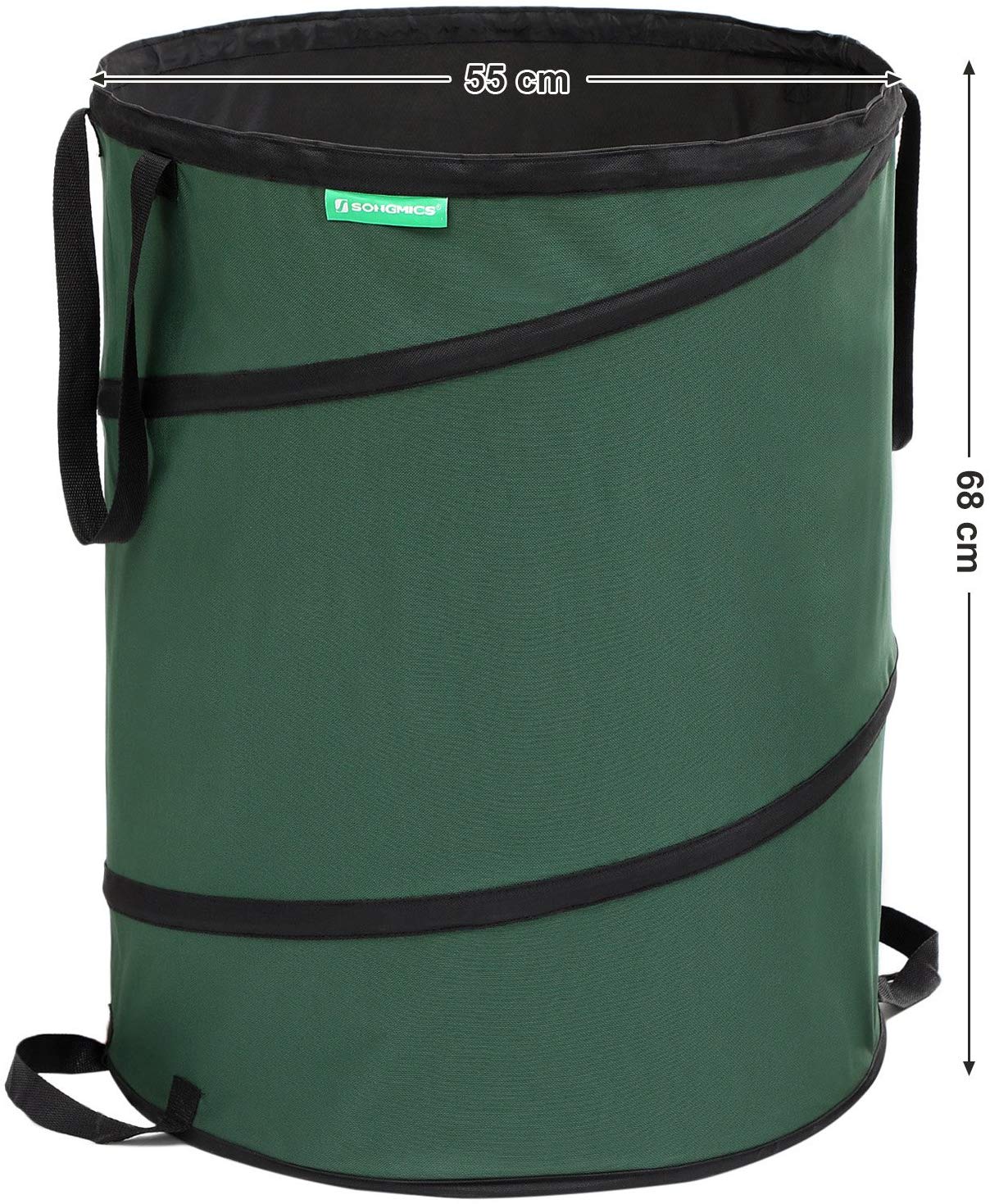 Set of 3 Pop-Up Garden Bags - 160 Liters - Tear-Resistant Polyester - Durable Design