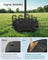 Parasol Base Weight Bag - Fabric - Black - Sand-Filled for 1.5-3 m Parasols