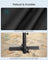 Parasol Base Weight Bag - Fabric - Black - Sand-Filled for 1.5-3 m Parasols