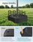 Parasol Base - Fabric - Black - Sand-Filled Weight Bag for 1.5-3 m Parasols