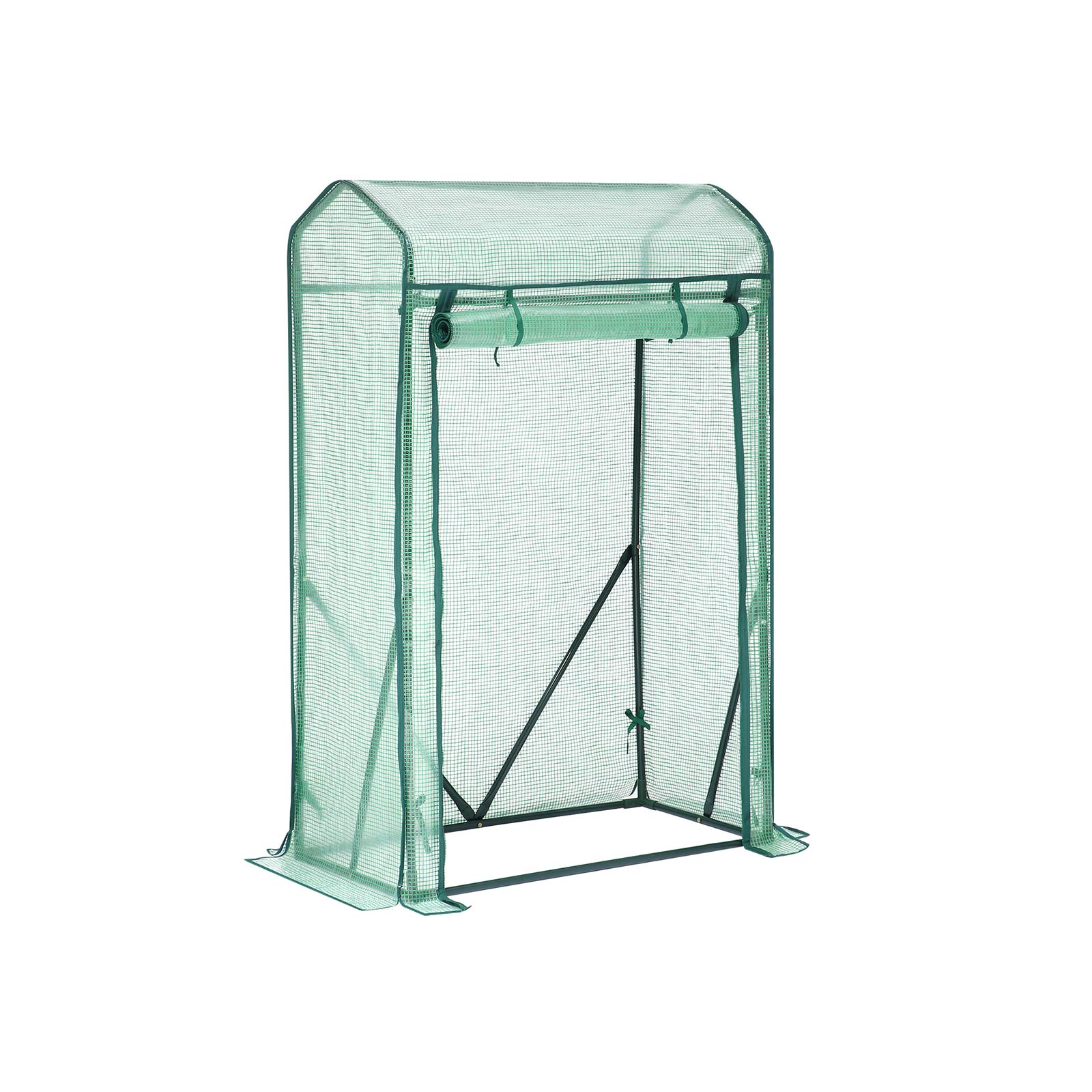 Small Greenhouse - Metal Frame - Green