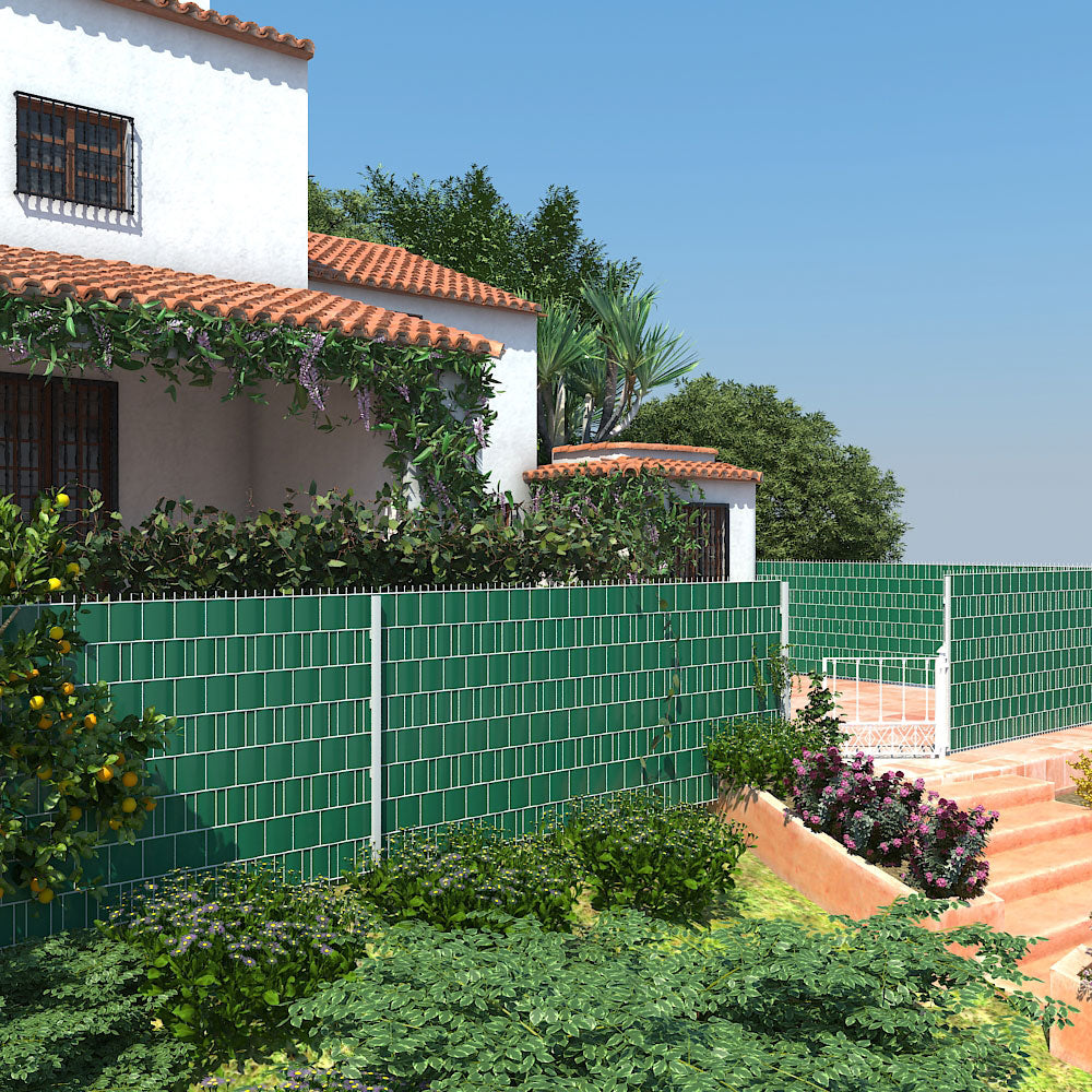 PVC Privacy Screen - Green - Opaque