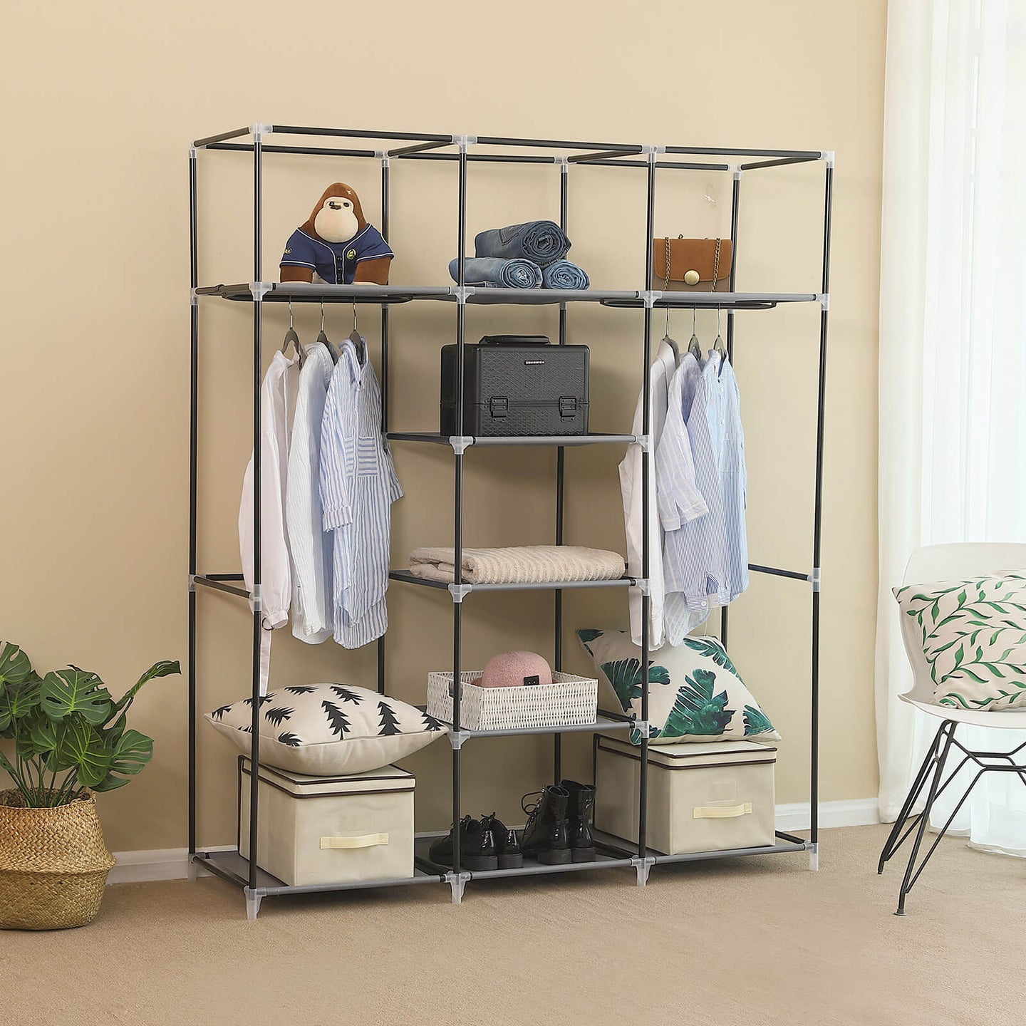 Canvas Wardrobe - Beige