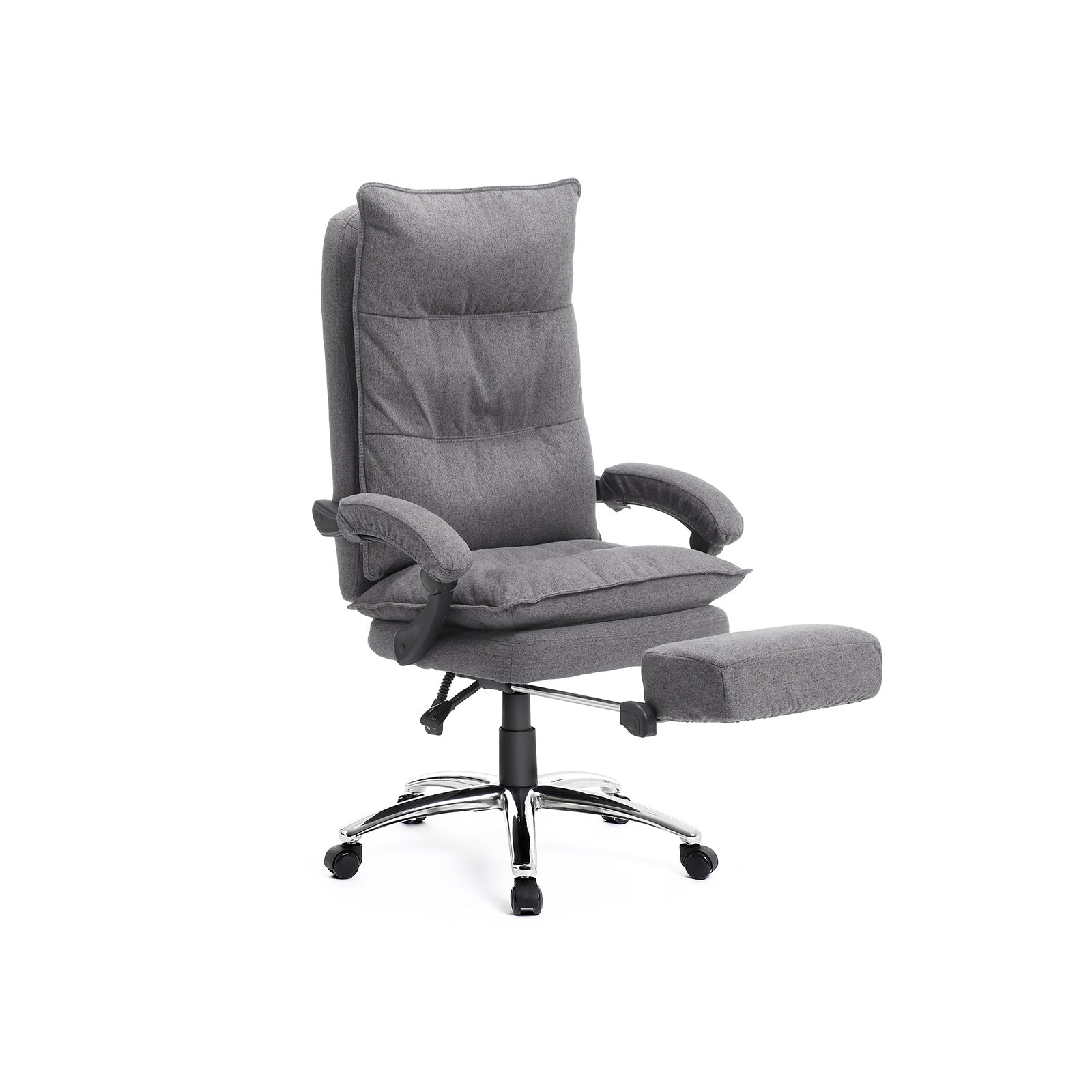 Ergonomic Office Chair - Fabric - Gray - Executive Design