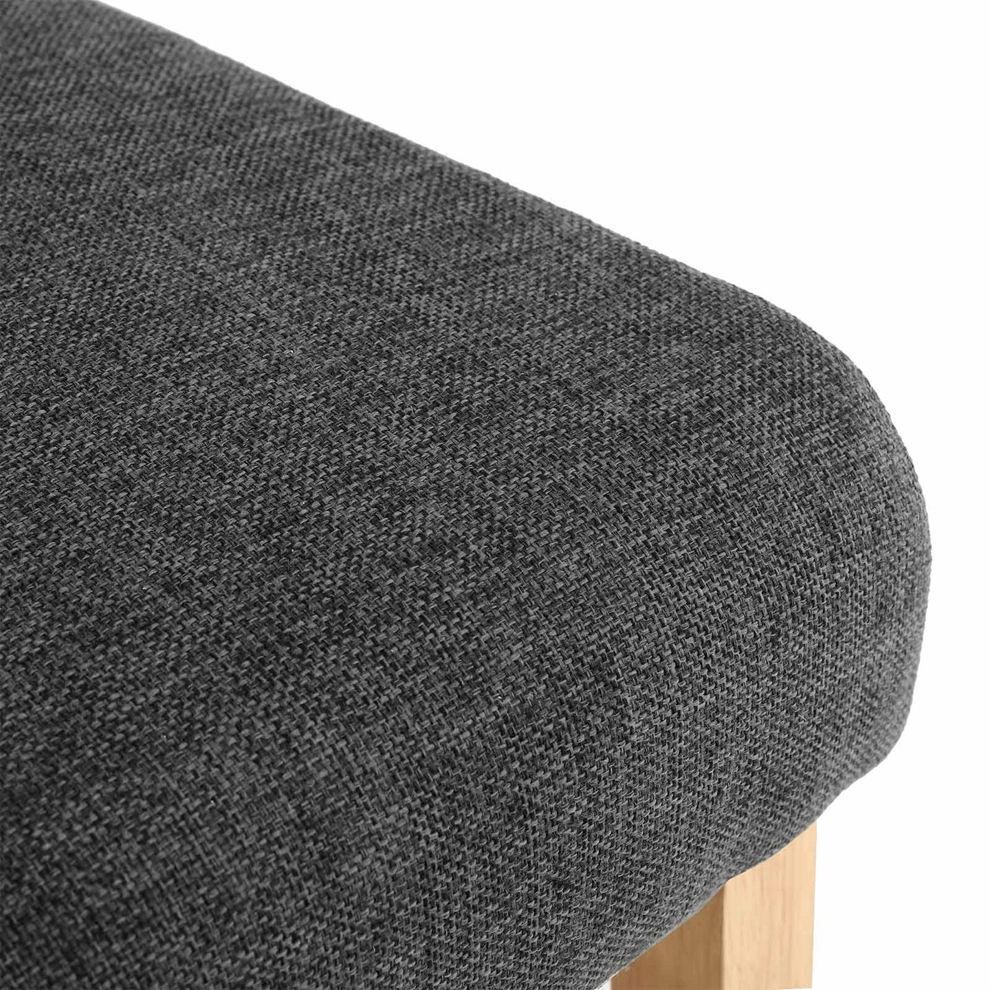 Bar Stool - Fabric - Grey - Perfect Height for Any Setting