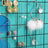 Grid Panel Photo Wall - Metal Mesh - Rose Gold - Multifunctional DIY Display with Clips and S Hooks