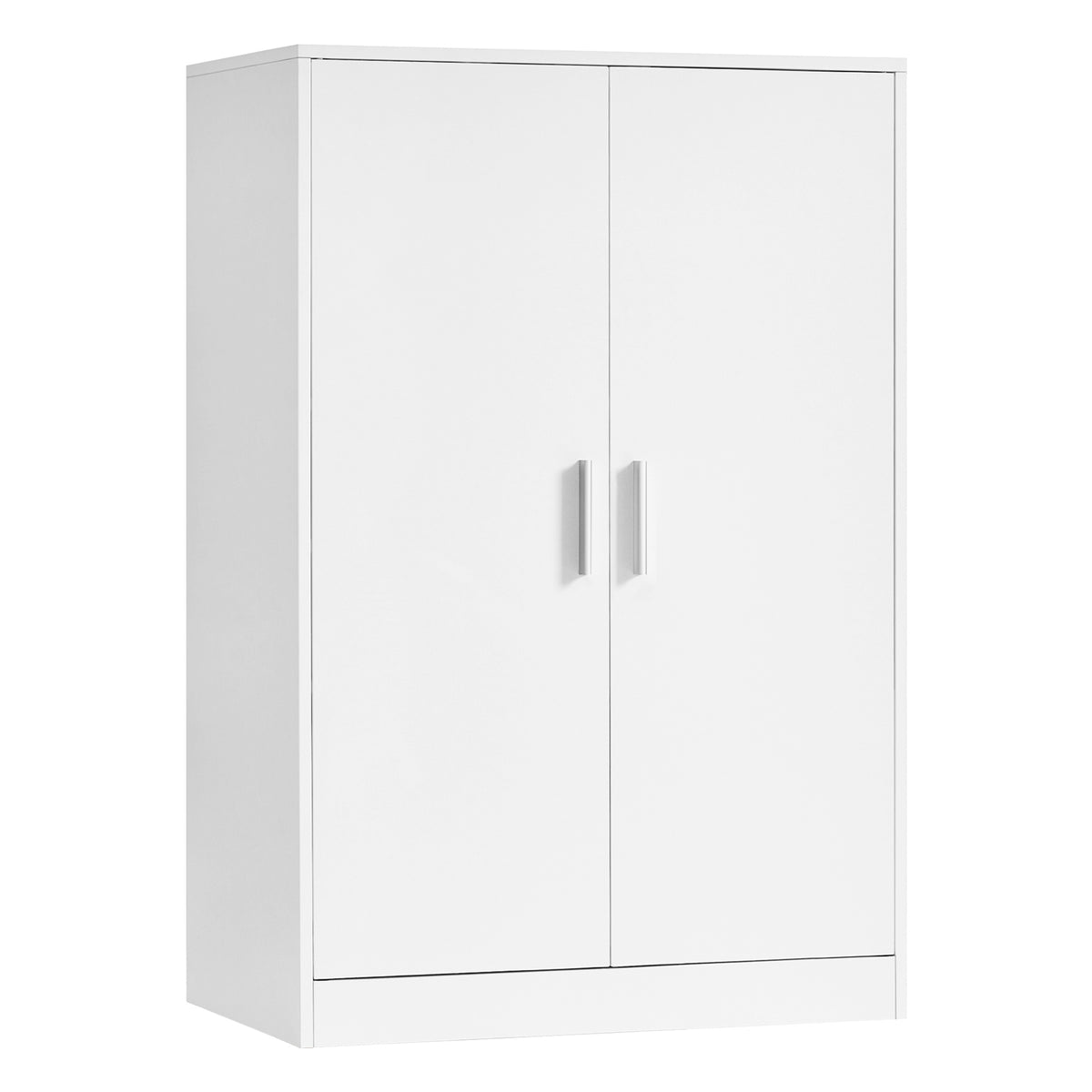 Storage Cabinet - With Doors and Adjustable Shelves - White - 36 x 60 x 90.4 cm
