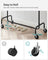 Heavy-Duty Clothes Rack - All-Metal - Matte Black - Extendable Hanging Rail