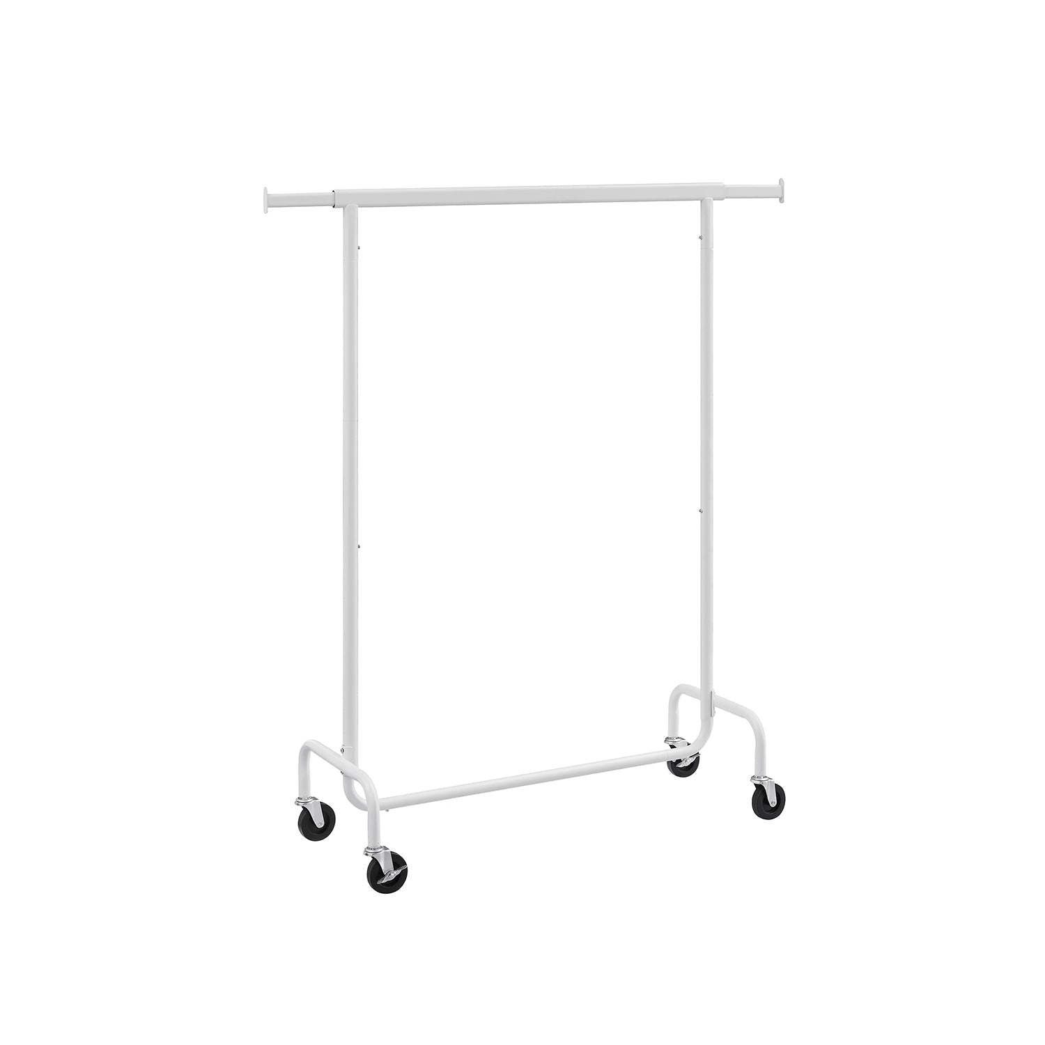 Clothes Rack - All-Metal - Matte White
