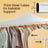 Heavy-Duty Clothes Rack - Metal - Matte Black - Extendable Rod