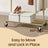 Garment Rail - Metal - Gold