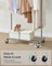 Heavy-Duty Portable Clothes Rack - Metal - Dove Grey - Extendable Hanging Rail
