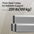 Garment Rail - Metal - Silver