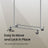 Garment Rail - Metal - Silver