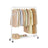 Clothes Rack - Size 90L - Steel - 2 Lockable Wheels
