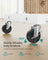 Clothes Rack - Size 90L - Steel - 2 Lockable Wheels