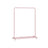 Garment Rack - Metal - Jelly Pink - Mobile with Storage Shelf