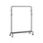 Clothes Rack - Heavy-Duty Metal - Ink Black - Extendable and Collapsible with Wheels