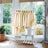 Clothes Rack - Metal - Silver - 100 kg Load Capacity
