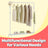 Clothes Rack - Metal - Silver - 100 kg Load Capacity