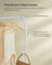 Clothes Rail - Heavy-Duty Metal - Cloud White - Extendable and Collapsible with Wheels