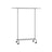 Clothes Rack - Metal - Ink Black - Extendable with Wheels