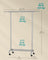 Clothes Rack - Metal - Dove Grey - Extendable with Wheels