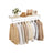 Wall-Mounted Clothing Rack - Supports up to 60 kg - Wood - Natural Beige