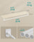 Wall-Mounted Clothing Rack - Supports up to 60 kg - Wood - Natural Beige