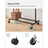 Heavy Duty Mobile Clothes Garment Rack - Chrome