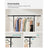 Heavy Duty Mobile Clothes Garment Rack - Chrome