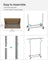 Heavy Duty Clothes Rack - Chrome