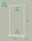 Portable Clothes Rack - Metal - Natural Beige - With Storage Shelf and Wheels