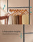Portable Clothes Rack - Metal - Rustic Brown - Height-Adjustable with Storage Shelf and Wheels