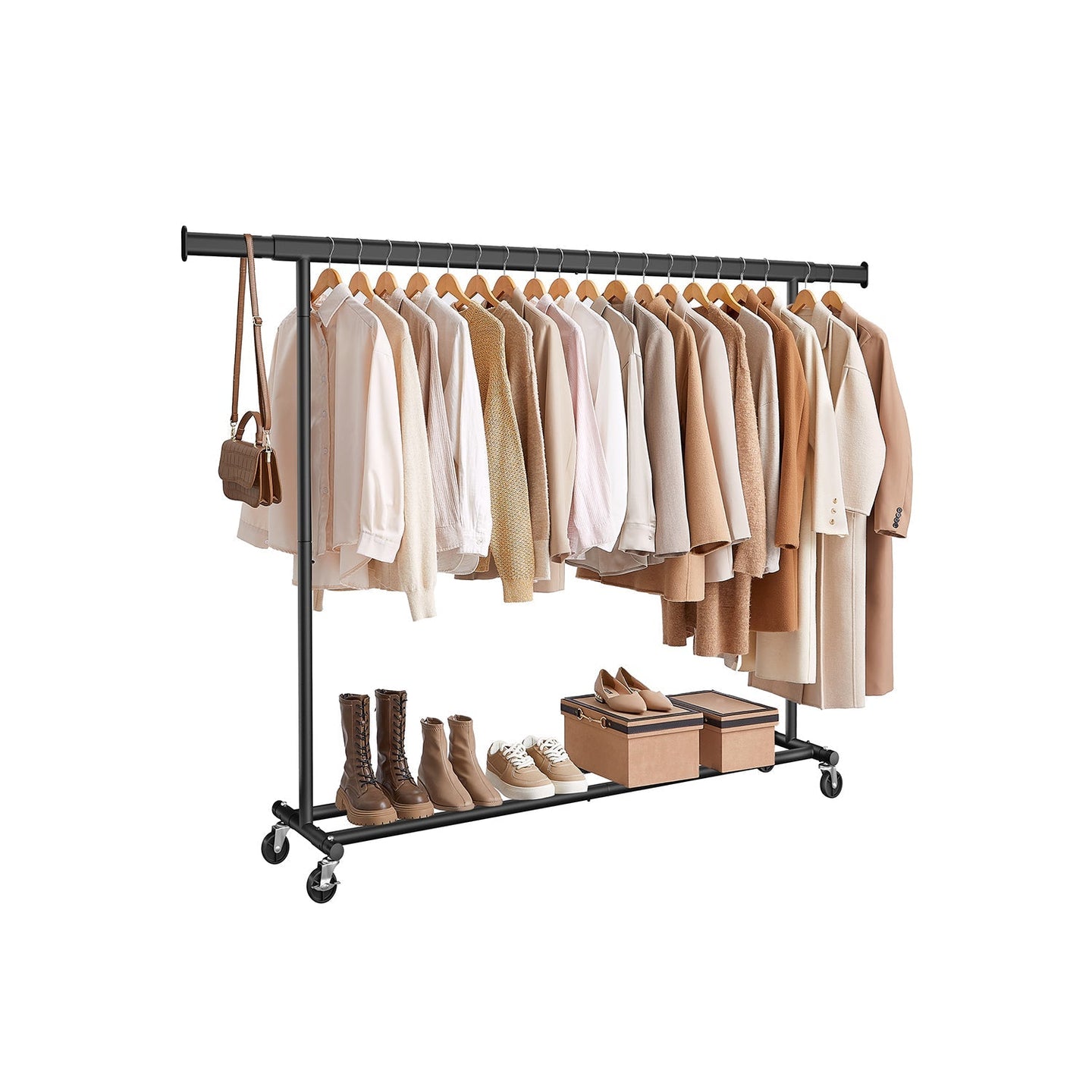 Clothes Rack - Silver - Chrome