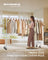Clothes Rack - Matte Silver - Chrome-Plated
