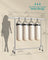 Clothes Rack - Matte Silver - Chrome-Plated