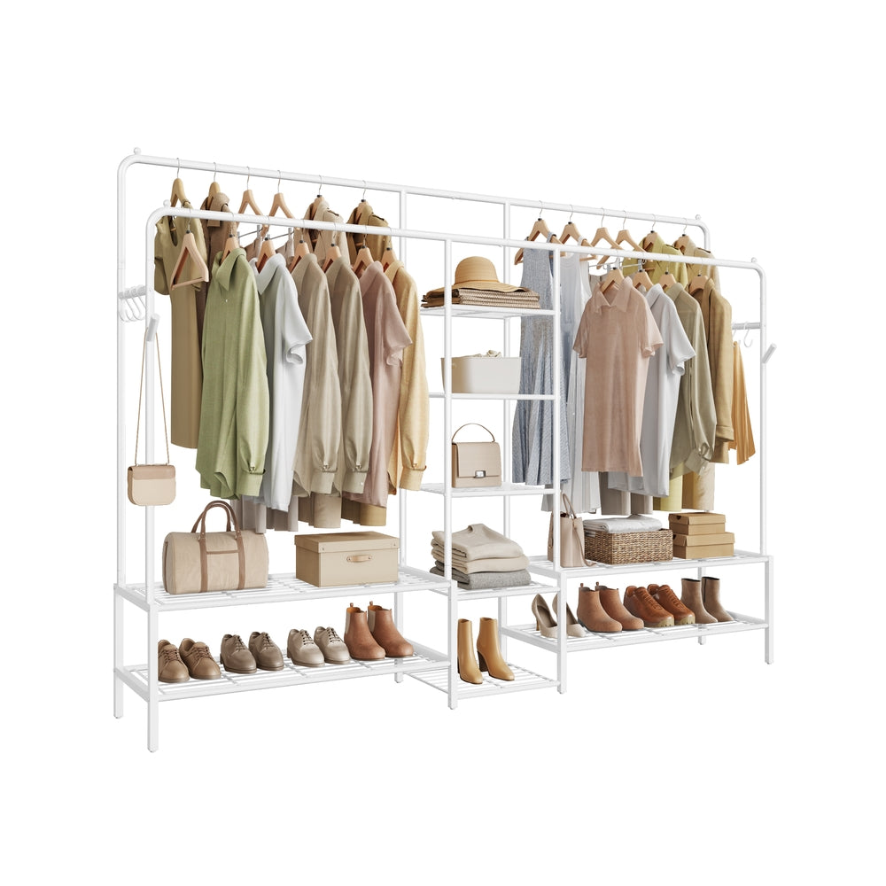Clothes Rack - 541L - Steel - 9 Shelves