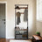 Hall Tree - Wood - Rustic Brown and Black - 4-in-1 Design with Bench and 9 Removable Hooks