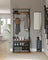Coat Rack - Metal - Rustic Brown