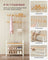 Coat Rack - Metal - Rustic Brown