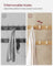 Coat Rack - Metal - Rustic Brown