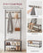 Coat Rack Stand - Wood - Natural Finish