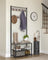 Coat Rack Stand - Wood - Natural Finish